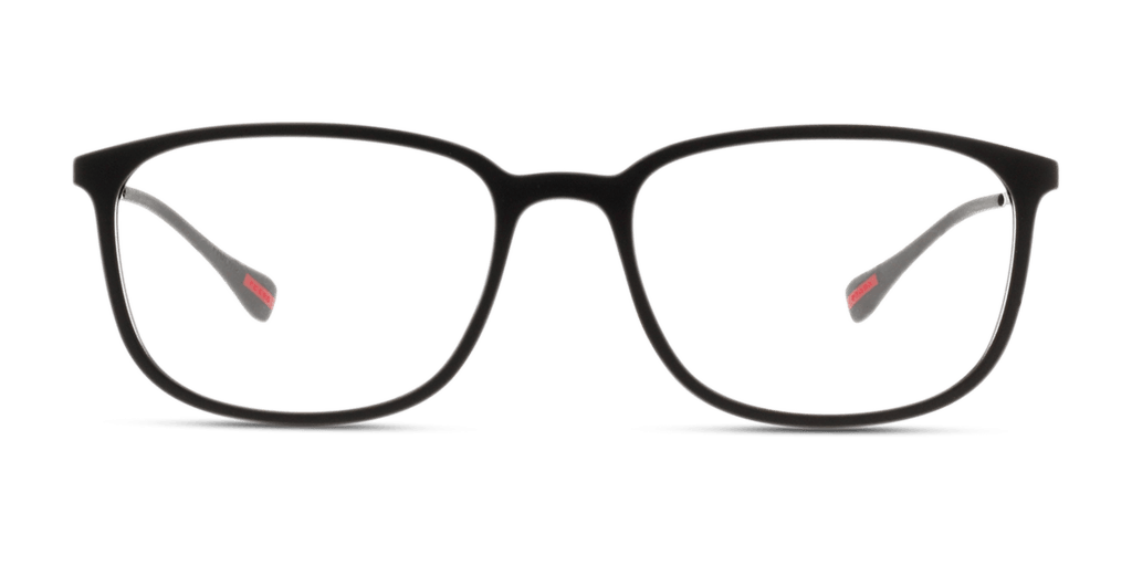 Prada Linea Rossa PS 03HV DG01O1 férfi fekete színű téglalap formájú szemüveg