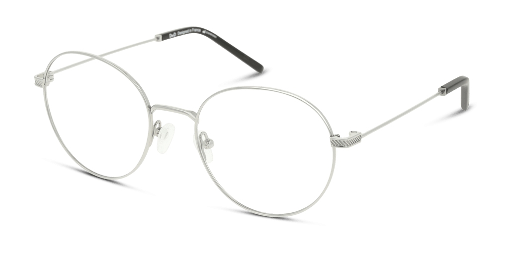 DbyD DBOM9028 SS00 férfi ezüst színű pantó formájú szemüveg