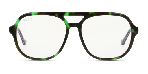 Unofficial UNSU0160 HBT0 férfi zöld színű pilóta formájú szemüveg