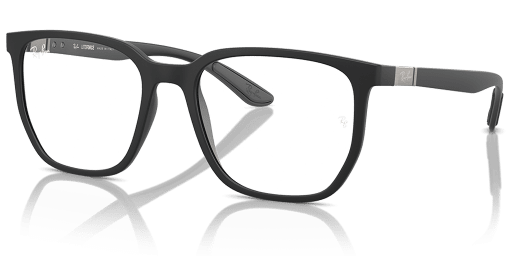 Ray-Ban 0RX7235 férfi fekete színű különleges formájú szemüveg