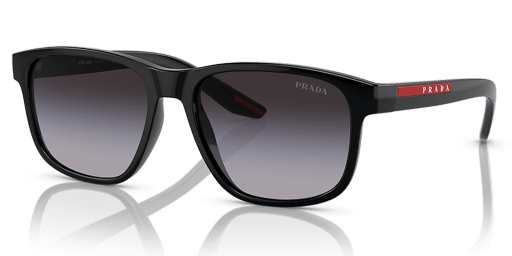 Prada Linea Rossa 0PS 06YS férfi fekete színű négyzet formájú napszemüveg