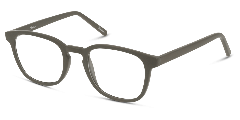 Seen SNOM5003 férfi zöld színű négyzet formájú szemüveg