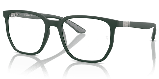 Ray-Ban 0RX7235 férfi zöld színű különleges formájú szemüveg