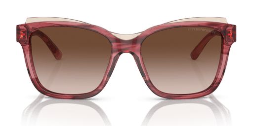 Emporio Armani 0EA4209 női barna színű négyzet formájú napszemüveg