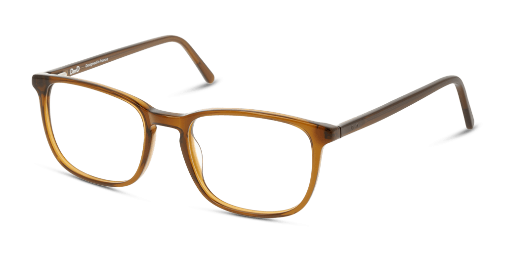 DbyD DBJM05 férfi barna színű téglalap formájú szemüveg