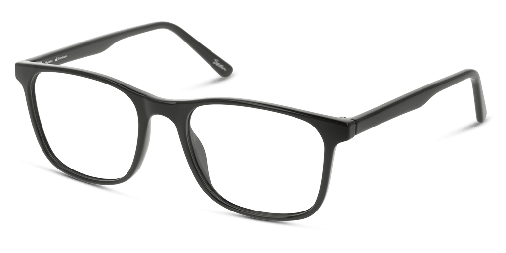 Seen SNOM5006 férfi fekete színű téglalap formájú szemüveg