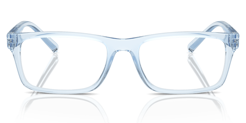 Armani Exchange 0AX3115 férfi transzparens színű téglalap formájú szemüveg